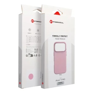 Case for iPhone 18 Pro Max Forcell F-Protect Frame Premium compatible with Magsafe pink - Img 9