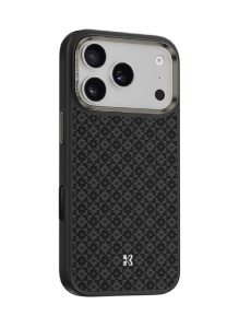 Kevlar Benks Case MagSafe with silicone за iPhone 17 Pro black с прецизни изрязвания за камера и бутони