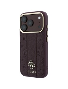 Original Guess Case за 17 Pro съвместим с MagSafe, burgundy - Img 2