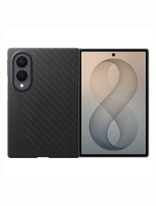 Samsung Original Carbon Magnet Case, compatible with MagSafe за Galaxy Z Fold 8, черен - Img 2