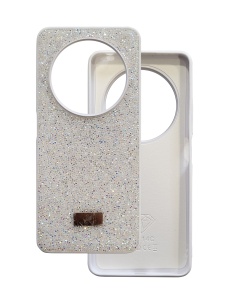 Бял Гръб Swarovski камъни за Xiaomi Redmi 14C