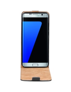 Вертикален Черен Калъф Flipp за Samsung A14 със защита от удари и надрасквания