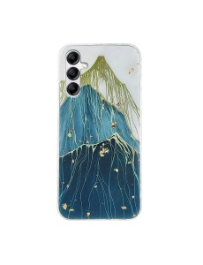 Елегантен ВИСОКОКАЧЕСТВЕН силиконов калъф Gold Glam за Samsung A15