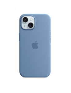 Елегантен Оригинален Калъф за iPhone 15 Син