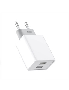 Зарядно устройство 220V XO L65 12W 2xUSB A за бързо и безопасно зареждане