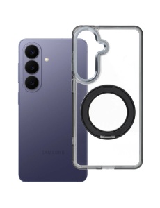 Кейс Frame Circle Stand за Samsung Galaxy A27, съвместим с MagSafe – черен