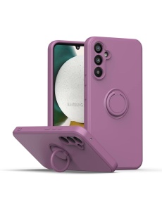 Лилав Гръб Ring Silicone Venus за Samsung A03s