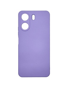 Лилав силиконов гръб POLY за Xiaomi Redmi 13C