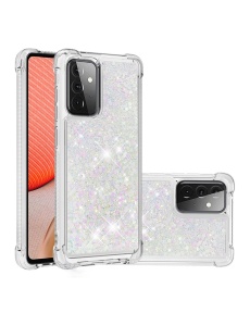 Нежен прозрачен плаващ кейс Floating Case за Samsung A03s