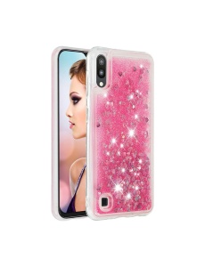 Нежен прозрачен плаващ кейс Floating Case за Samsung A10