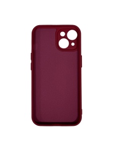 Нежен червен гръб Poly с велур отвътре за IPHONE 14