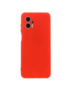 Оранжев силиконов гръб POLY за Motorola G13 G23