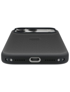 Оригинален платнен гръб с MagSafe в Черен Цвят за iPhone 17 Pro Max - Img 2