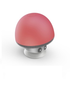 Преносима Bluetooth тонколона Setty Mushroom Червена със стабилна Bluetooth връзка