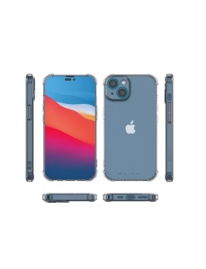 Прозрачен кейс ANTISHOCK за iPhone 13