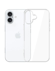 Прозрачен калъф TPU за iPhone 16 Plus