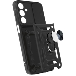 Противоударен черен гръб Camera Cover за Samsung A24