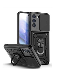 Противоударен черен калъф Camera Cover за Samsung S23