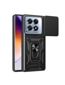 Противоударен черен калъф Camera Cover за Xiaomi Mi 15