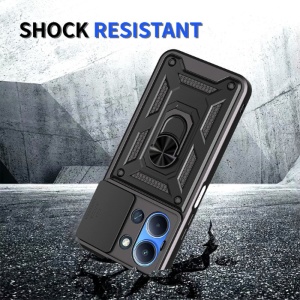 Противоударен черен калъф Camera Cover за Xiaomi Redmi 15C - Img 5