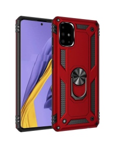 Противоударен черен гръб Zore за Samsung A41 със защита от удари и надрасквания