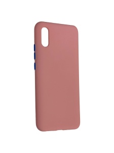 Розов кейс Color Buttons за Xiaomi Redmi 9A