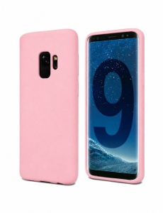 Розов Силиконов Гръб Mercury Soft Feeling за Samsung S9