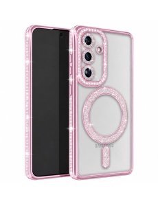 Светло Розов Гръб "Bling MagSafe" за Samsung Galaxy A37