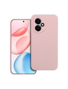 Светло розов силиконов гръб POLY за Honor 400