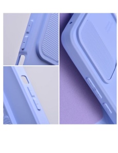 Силиконов кейс CAMSHIELD светло син за Xiaomi Reddmi Note 11 Pro със защита от удари и надрасквания