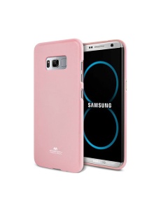 Силиконов Гръб Jelly Case в розово за Samsung S8 Plus