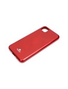 Силиконов Гръб Jelly Case в червено за Samsung A22 5G със защита от удари и надрасквания