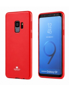 Силиконов Гръб Jelly Case в червено за Samsung S9