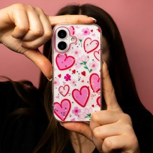 Силиконов калъф Ultra Trendy Love Case Тип 1 за iPhone 17 Pro
