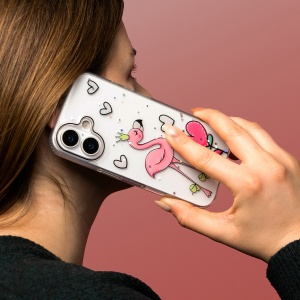 Силиконов калъф Ultra Trendy Love Case Тип 2 за iPhone 17