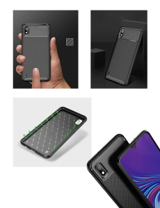 Силикон калъф Carbon за Samsung A10