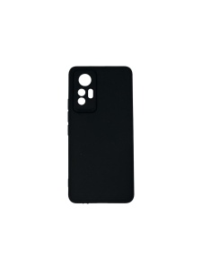 Син елегантен калъф за телефон Poly с велур за Xiaomi 12