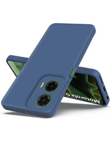 Син калъф Candy Color за Moto G35