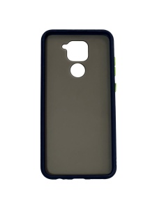 Син гръб Color Buttons за Xiaomi Redmi Note 9
