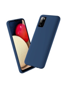 Син Силиконов Гръб POLY за Samsung A02s