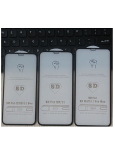Стъклен противоударен протектор 5D Hard full glue за Samsung A15 с 9H твърдост против драскотини