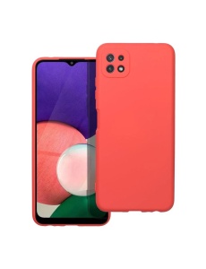 Тъмно Розов силиконов гръб POLY за Samsung A22 5G