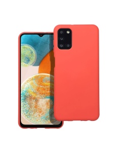 Тъмно розов силиконов гръб POLY за Samsung A31