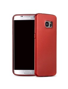Червен калъф Candy Color за Samsung S7 Edge