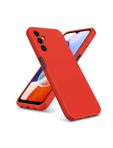 Червен силиконов гръб POLY за Samsung Galaxy A57