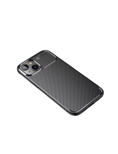 Черен гръб Carbon Auto Focus за IPHONE 13 Mini