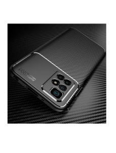 Черен кейс Carbon Auto Focus за Xiaomi Redmi 10 4G