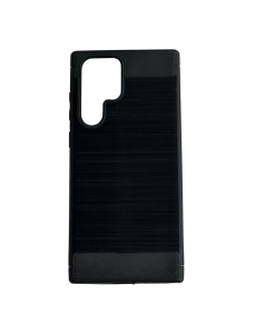 Черен калъф Top Carbon за Samsung S22 Ultra