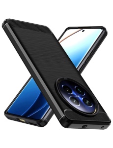 Черен калъф Toptel Carbon за Realme 12 5G 12X 5G