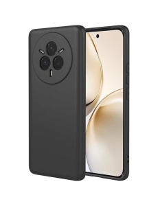 Черен силиконов гръб POLY за Realme 14 Pro Plus